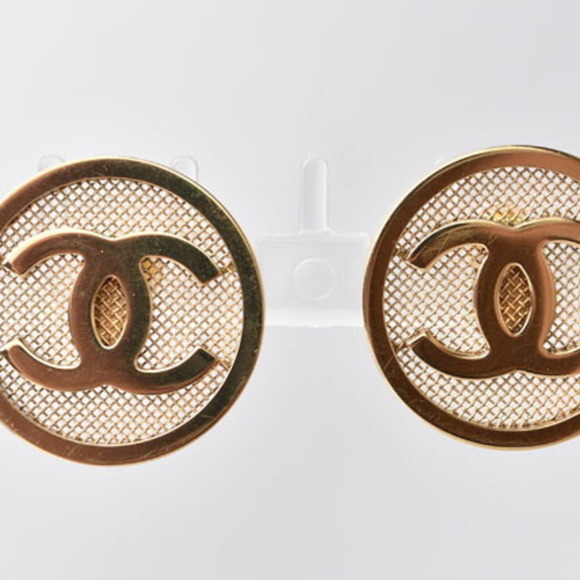 CHANEL Gold Earrings - Picture 5 of 6